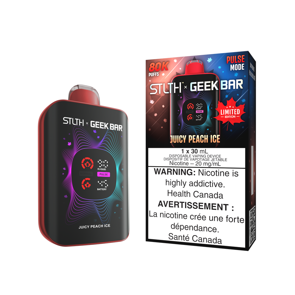 *NEW* STLTH x GEEKBAR Canada Day Edition 80k Disposable