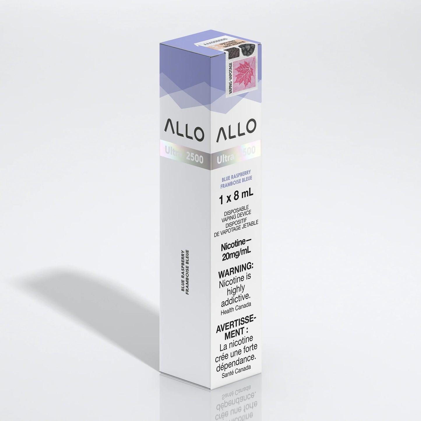 ALLO ULTRA 2500 Disposable Vape Delivery - Blue Raspberry
