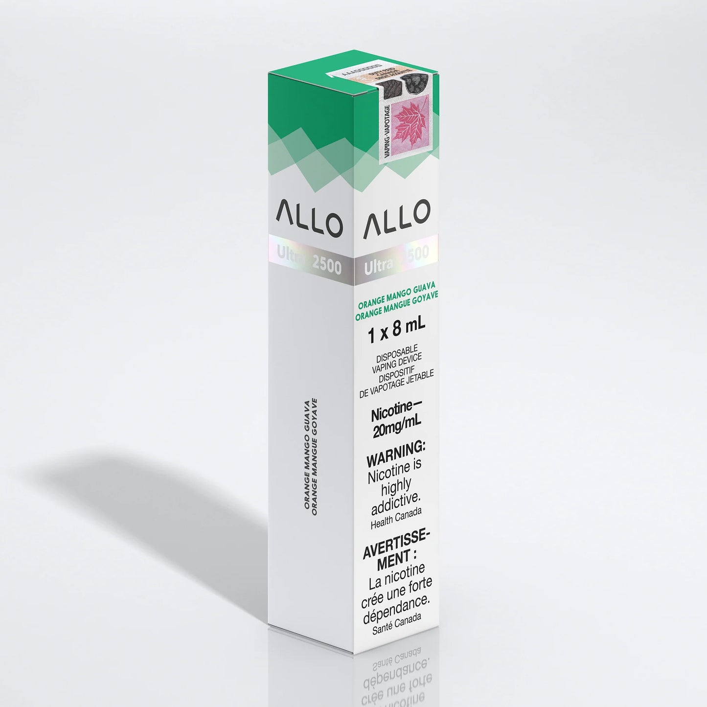 ALLO ULTRA 2500 Disposable Vape Delivery - Orange Mango Guava