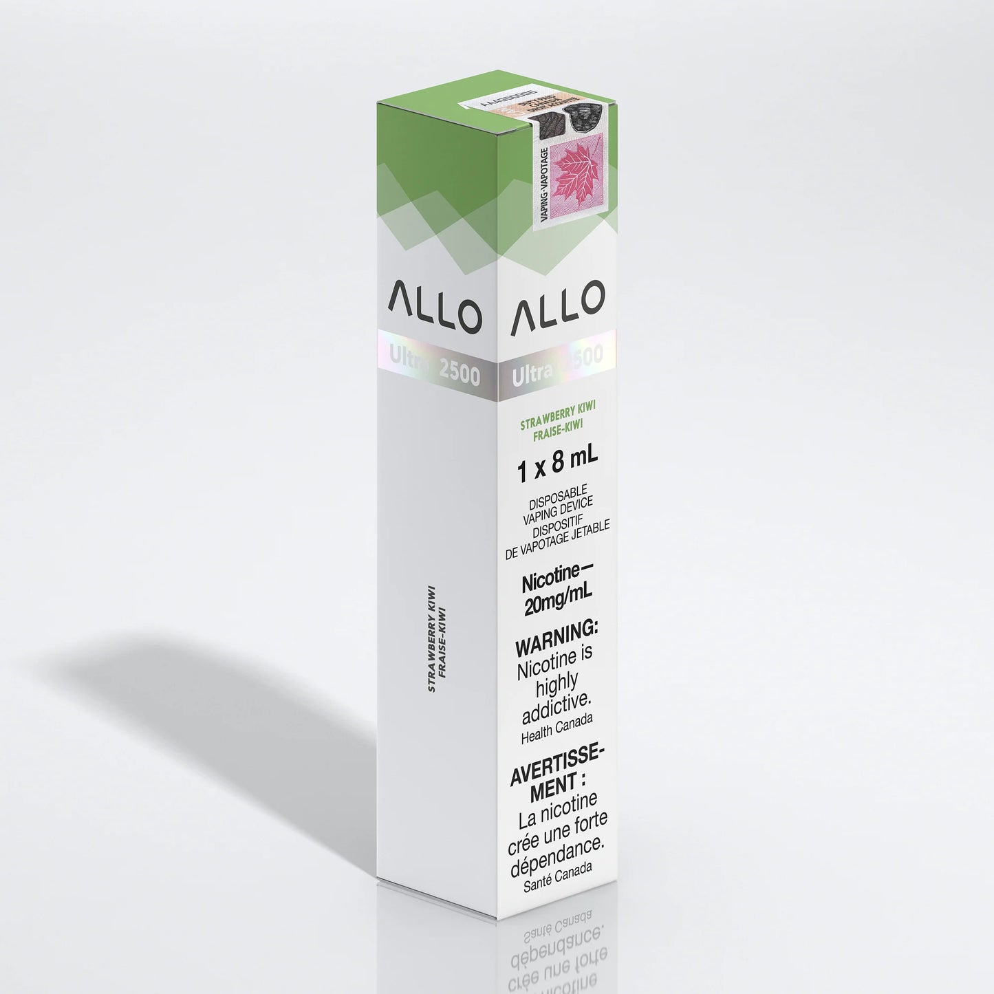 ALLO ULTRA 2500 Disposable Vape Delivery - Strawberry Kiwi