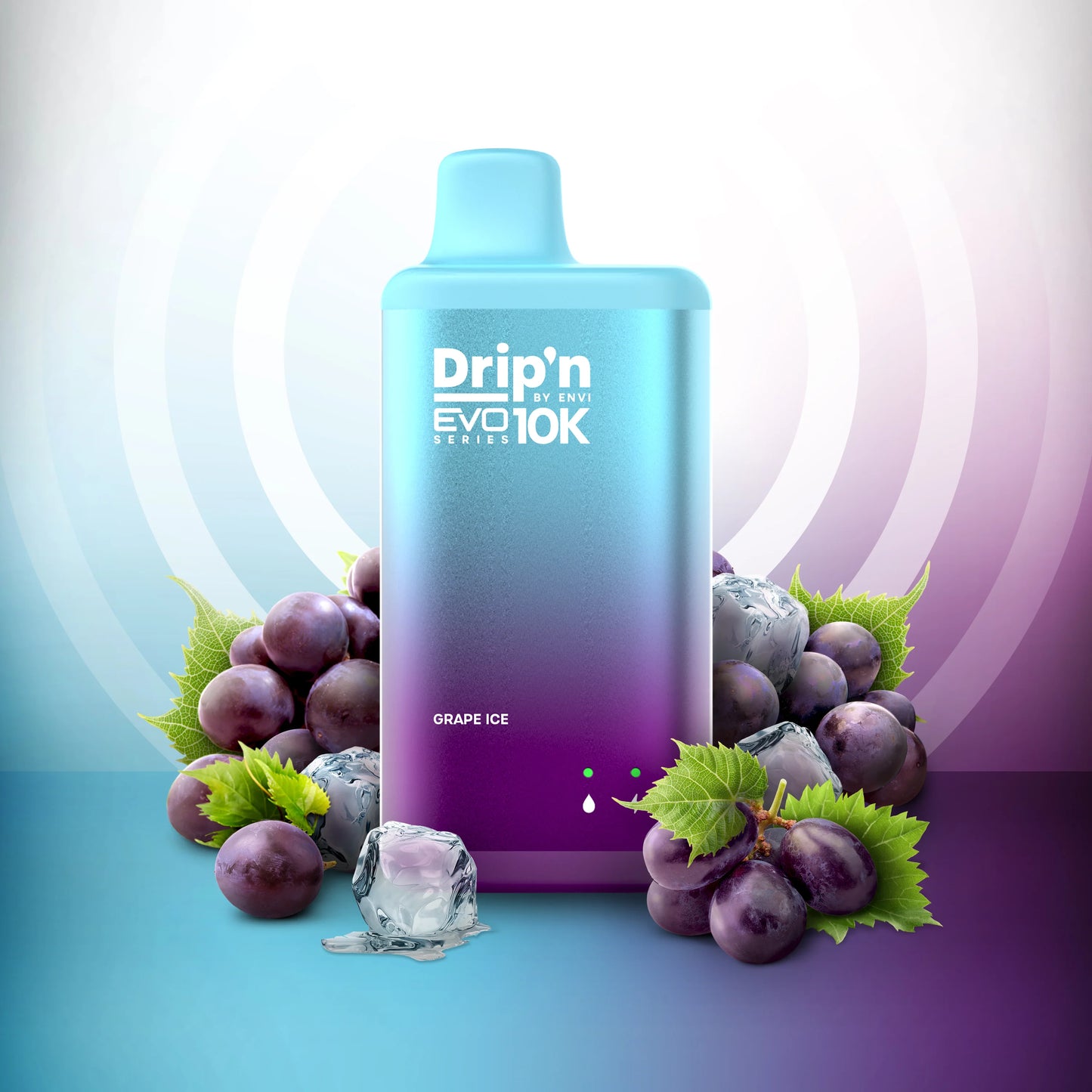 Drip'n EVO 10K Disposable Vape - Grape Ice