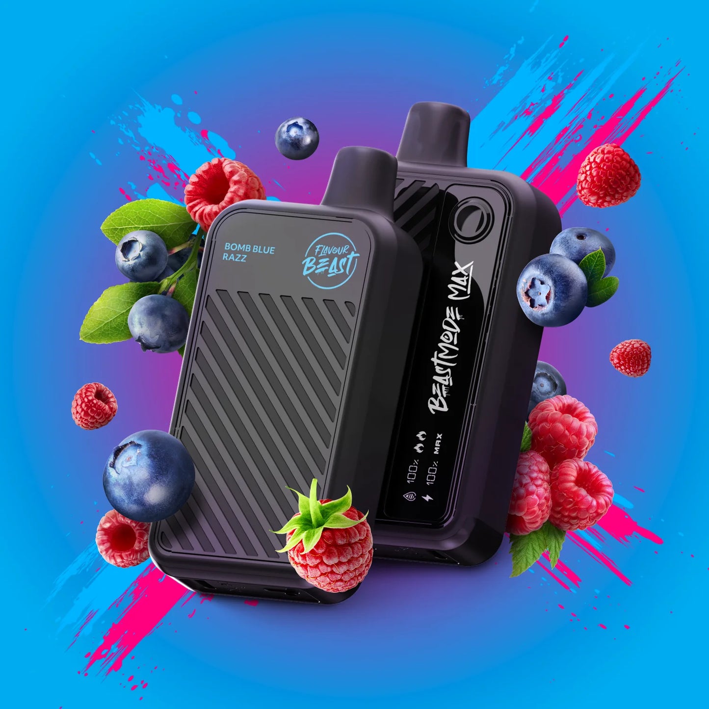 Flavour Beast Mode Max 18K - Bomb Blue Razz