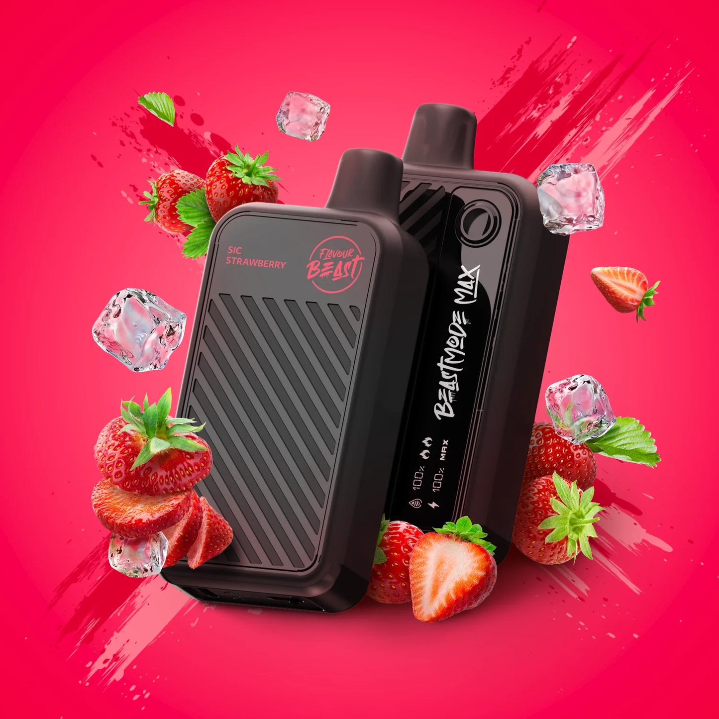 Flavour Beast Mode Max 18K Sic Strawberry Iced