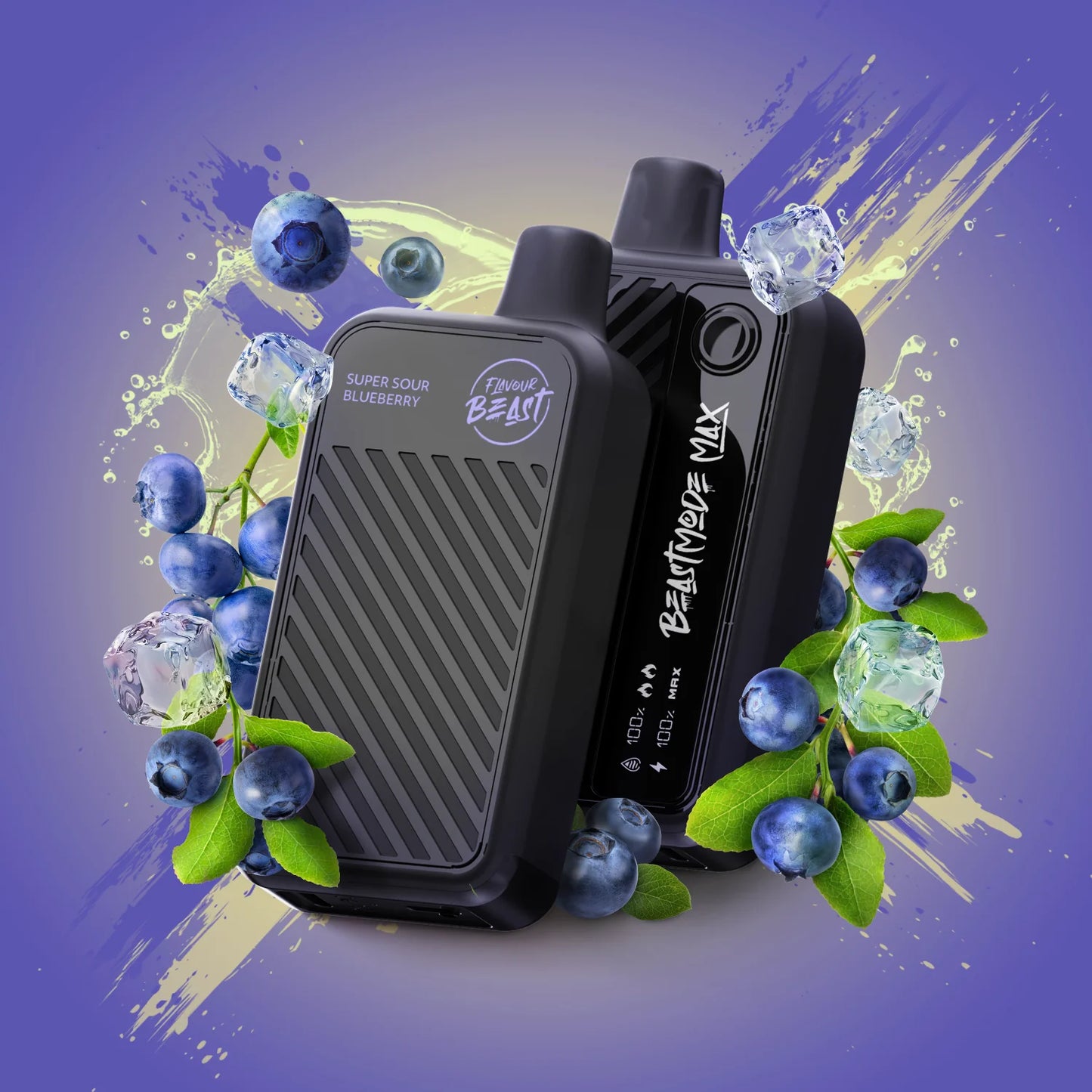 Flavour Beast Mode Max 18K Super Sour Blueberry Iced