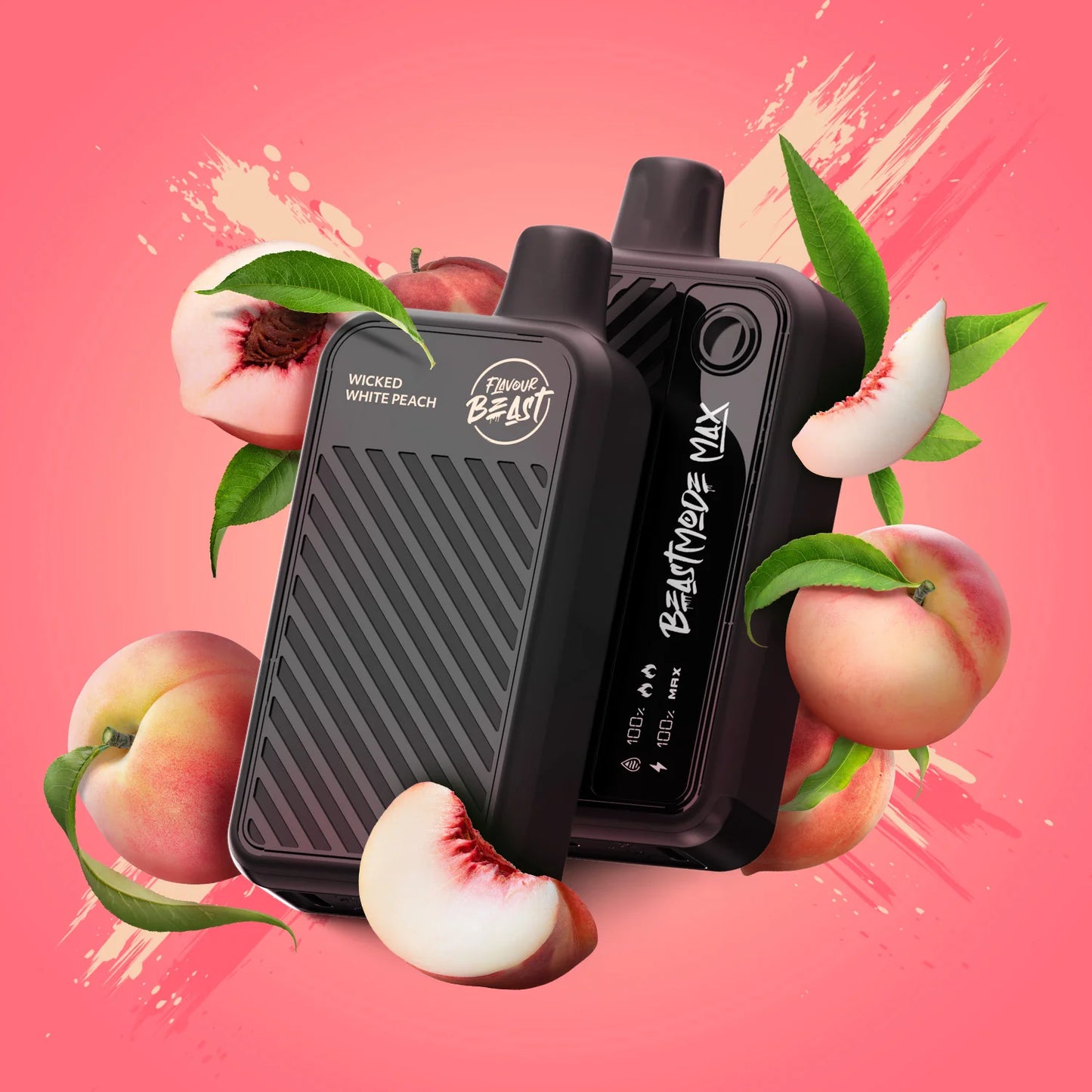 Flavour Beast Mode Max 18K Wicked White Peach