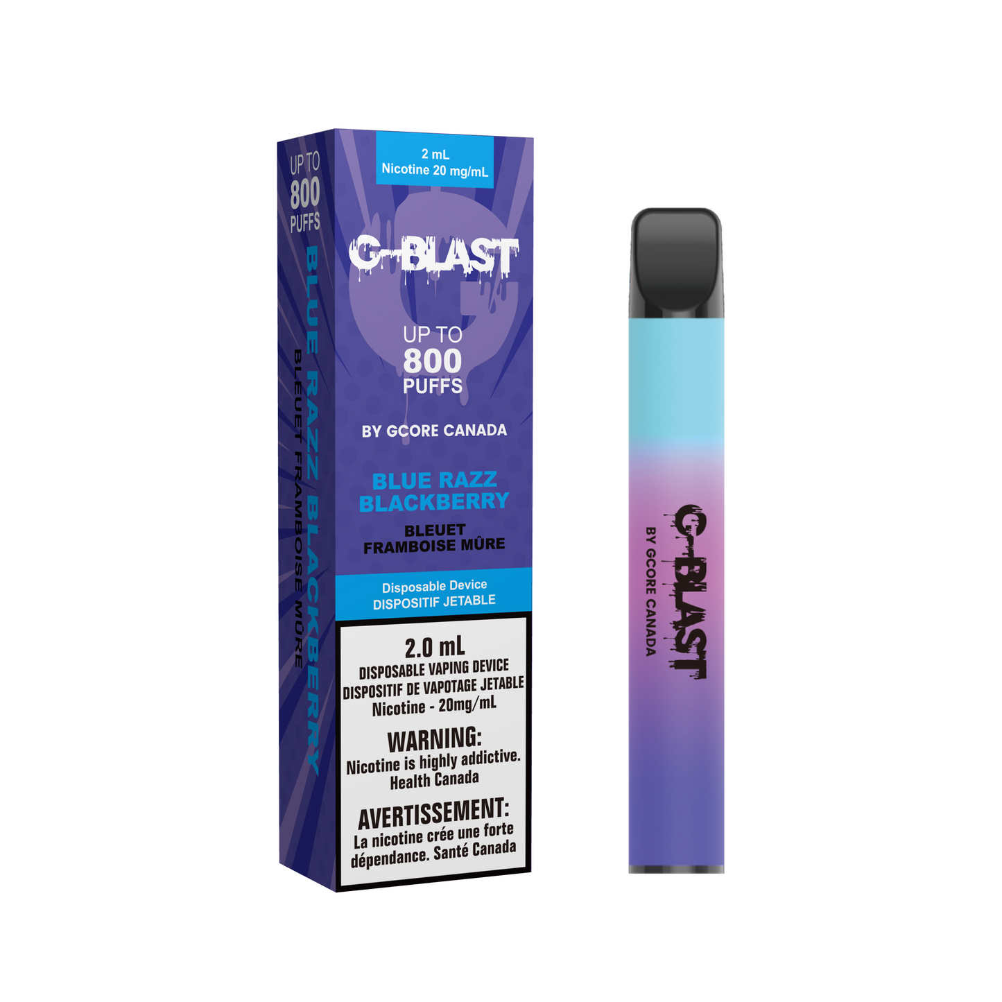 G-BLAST 800 Puff Disposable
