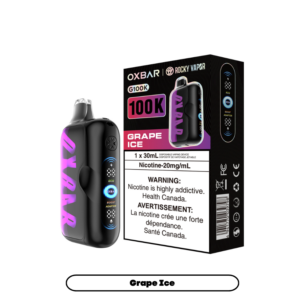 OXBAR x Rocky Vapour G100K Disposable