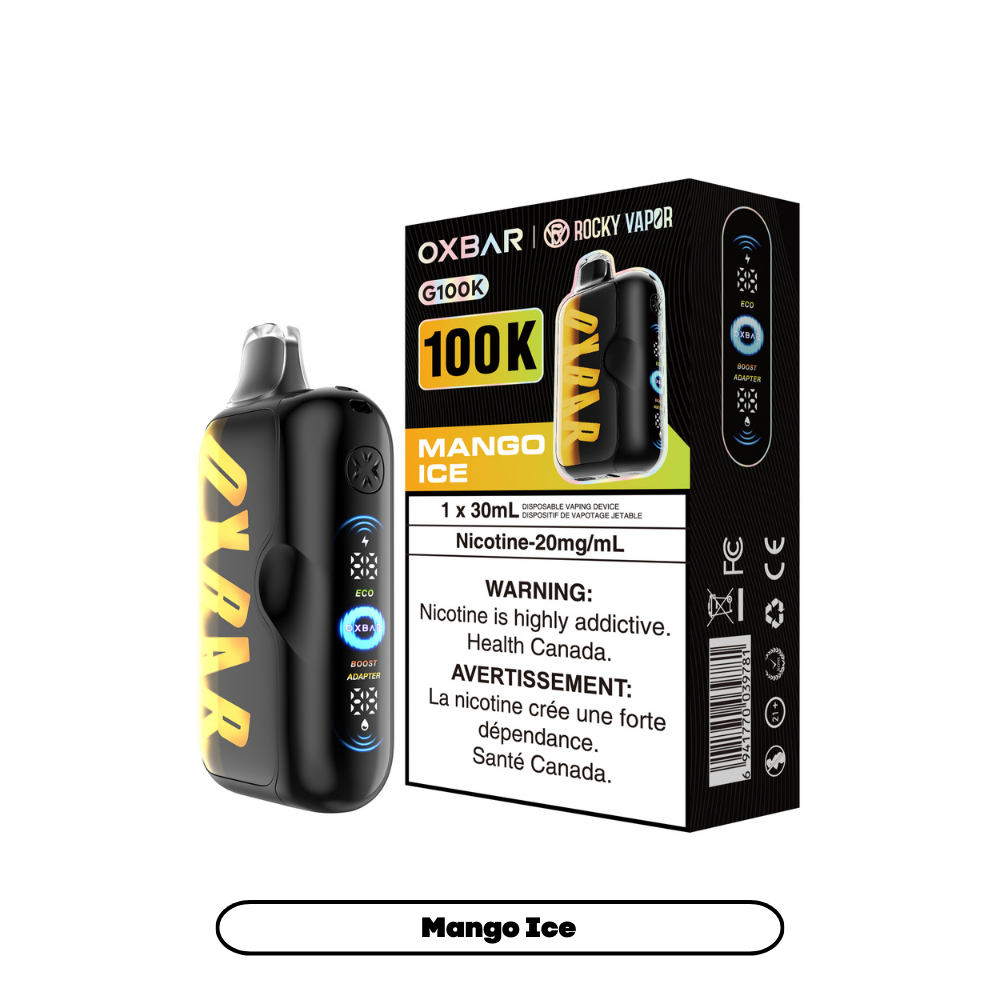 OXBAR x Rocky Vapour G100K Disposable