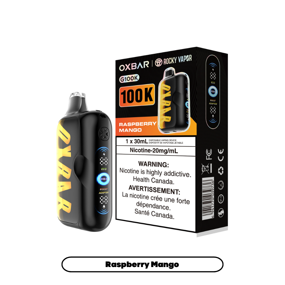 OXBAR x Rocky Vapour G100K Disposable