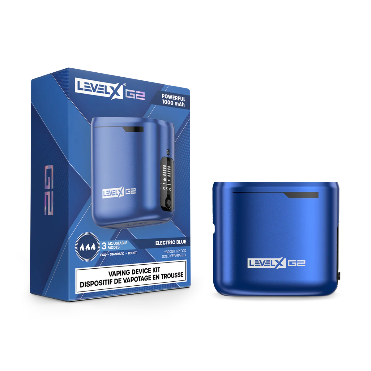 Level X Boost G2 Device Electric Blue Vape Delivery