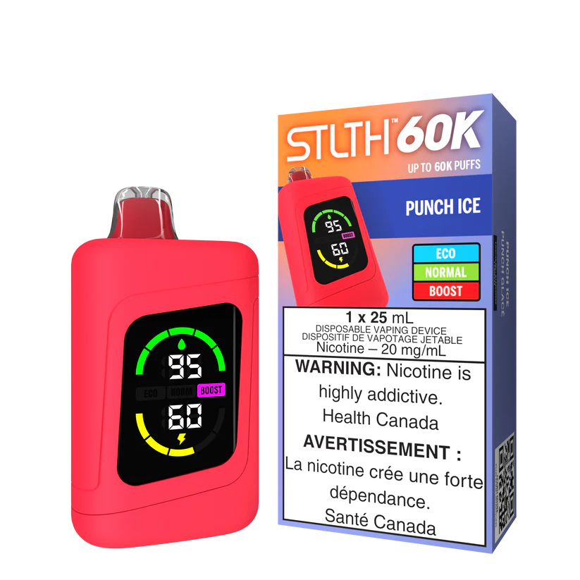 STLTH 60K Disposable for Vape Delivery in Punch Ice flavour