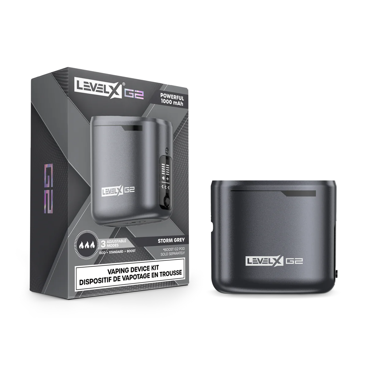 Level X G2 Boost device in Storm Grey
